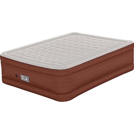 Matelas gonflable double autogonflant Bestway avec pompe pour dormir (1/5)