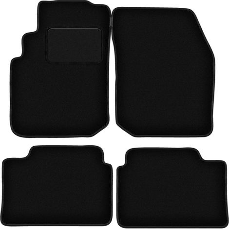 Tapis en velours noir pour : Nissan Primera P10 break, liftback, berline (1990-1998) (1/5)