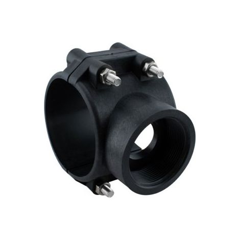 Collarín Toma 4 Tornillos - 63mm - 1 1/4", ABRISA.