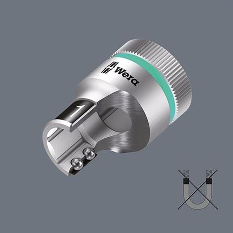 WERA Schraubendreher-Einsatz 1/4" Garnitur 9tlg. TX Haltefunktion