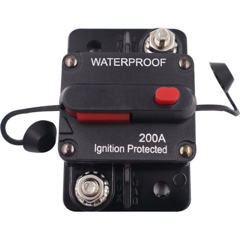 200 A, 12–48 V wasserdichter Leitungsschutzschalter mit automatischer Rückstellung (1/2)