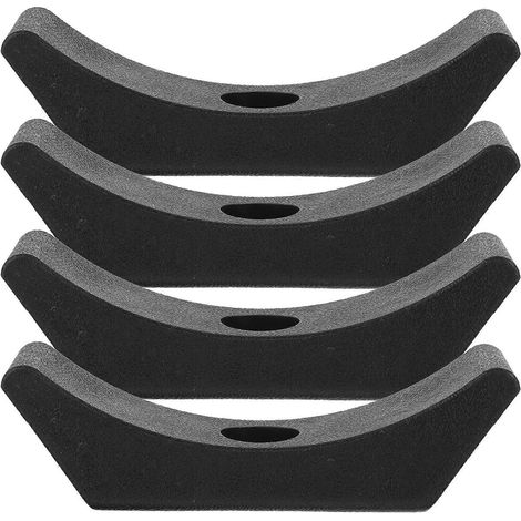 Support pour haltères en plastique noir, rectangulaire, 15 x 5 x 4 cm, idéal pour l'entraînement et le rangement de 12 haltères. Dimensions : 15 x 5 x 4 cm. (1/5)