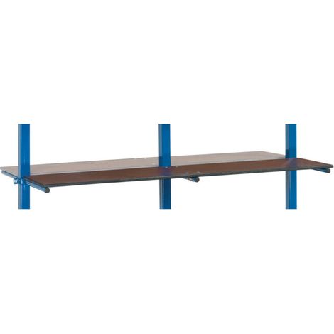 fetra Plateau pour chariot à bras portants - surface de chargement 1200x370mm (1/3)