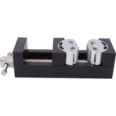 Mini étau Smart Fractal pour perceuse à colonne, robuste et auto-ajustable, en alliage d'aluminium, idéal pour les travaux manuels, la bijouterie, le modélisme et les réparations. (1/5)