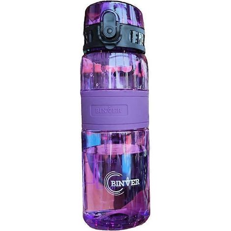Transparente Wasserflasche mit integriertem Filter, hitzebeständiger Trinkbecher, tragbare Filterwasserflasche, wiederverwendbare und leichte Flasche.