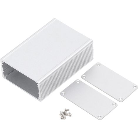 Circuit Board Aluminum Alloy Case Sandblasted Oxidized Project Enclosure Waterproof Lightweight DIY Instrument Box