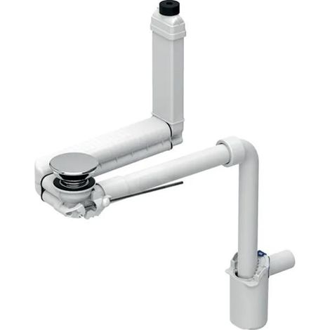 Geberit 152059211 Clou évacuation WT d40 modèle gain de place avec (1/3)