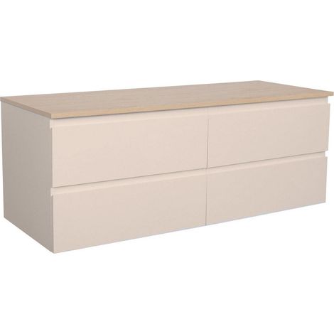 Mobile bagno sospeso SORRENTO da 120 cm con doppio lavabo