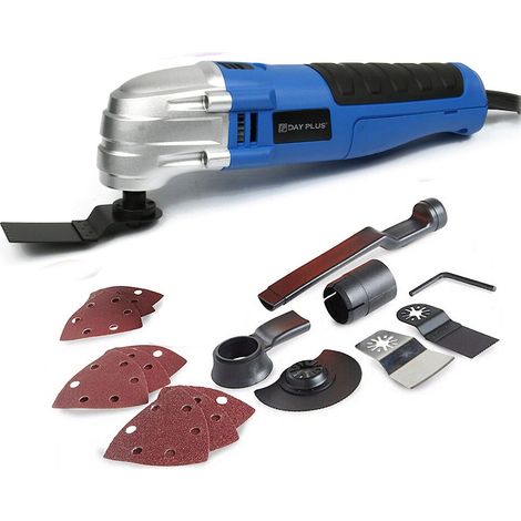 Oscillating Tool, 260W 6 Variable Speed Oscillating Multi-Tool Kit with Quick-Lock Accessory Change (1/5)