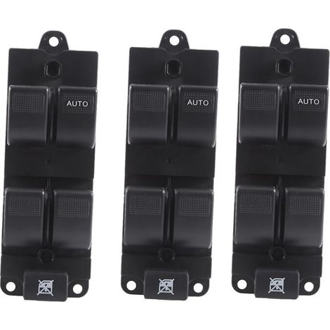 Tres interruptores B27A-66-350 para el interruptor de control del regulador de la ventana eléctrica (11+4 pines, modelo B27A66350, para modelos con volante a la derecha) de los modelos FAMILIA BJ de 1