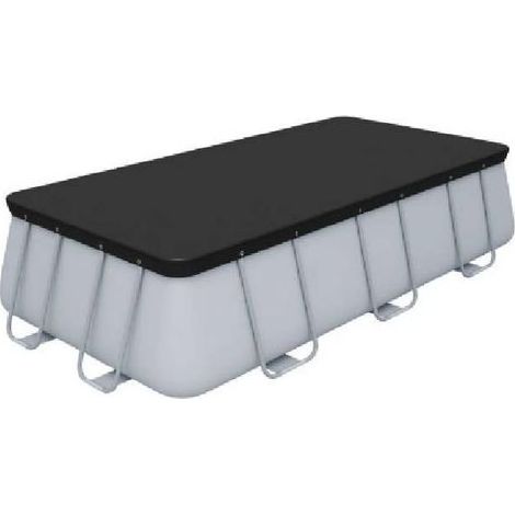 Bâche 4 saisons 396 x 185 cm pour piscine hors sol Power Steel™ rectangulaire 404 x 201 cm et 412 x 201 cm (1/3)