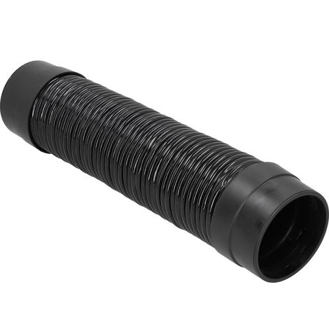 Tuyau de ventilation en PVC de 55 cm (21,7 po) avec réducteur de bruit pour ventilateur d'extraction, 160 mm (1/5)