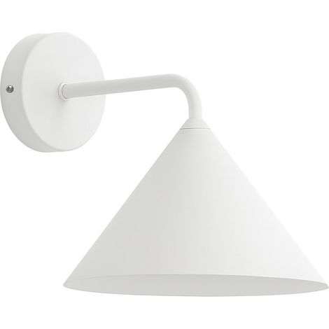 Applique murale moderne blanche cône GX53 10W Milagro (1/5)