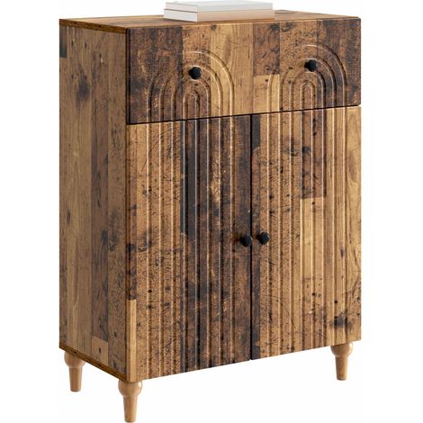 Maison La Vie - Buffet Salon Moderne - Meuble de rangement - Bois ancien 66 x 34,5 x 90 cm Bois d'ingénierie bu3026 (1/5)