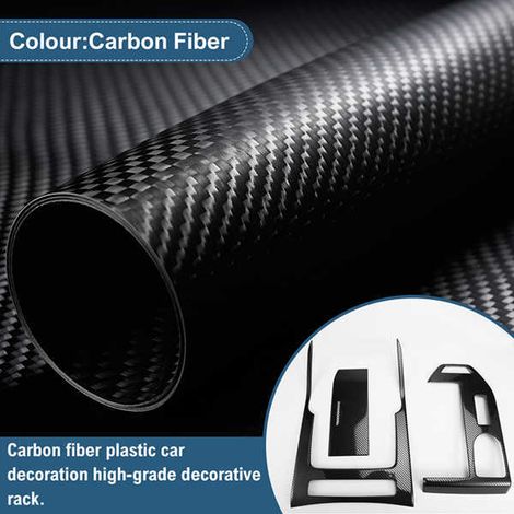 Farbsatz: Carbonfaser-Textur Material: Schaltkulisse aus Edelstahl + U-förmiger Schaltrahmen. (1/4)
