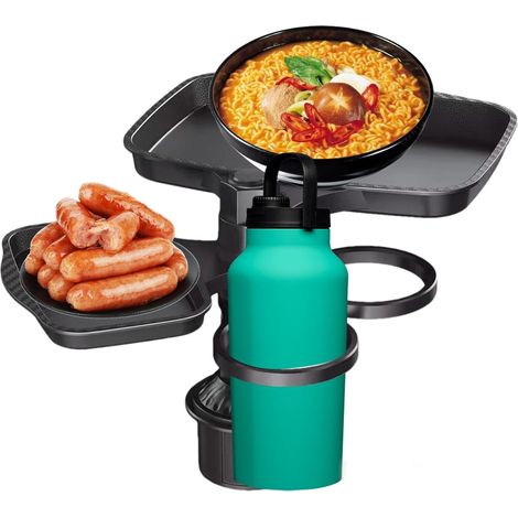 Extension de tasse de voiture - Plateau rotatif 4 en 1 - (1/5)