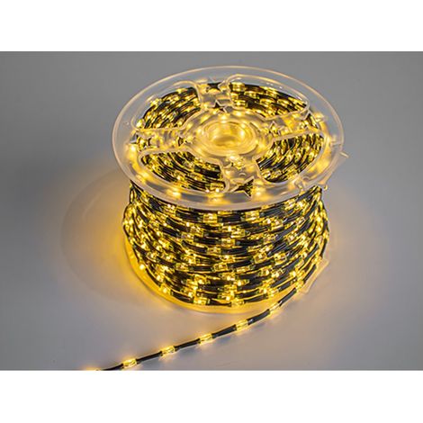 NATALE - LUCI 1500 LED ROTOLO 52,MT L.FREDDA DIMMERABILE INT/EST MAURER