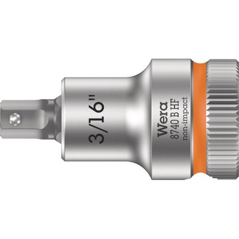 Wera 8740 B HF 05003085001 Außen-Sechskant Steckschlüsseleinsatz 3/16" 3/8" (10 mm) (1/2)