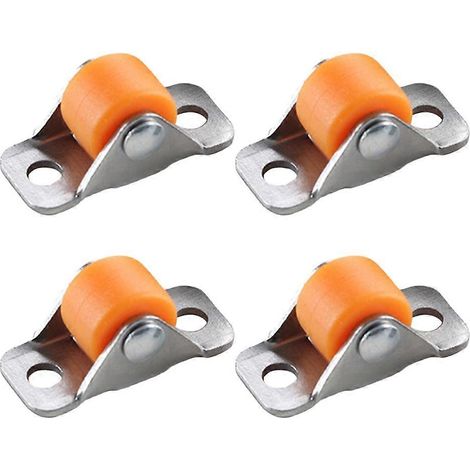 Ensemble de 4 petites roulettes directionnelles en caoutchouc pour petites roues polyvalentes (1/5)