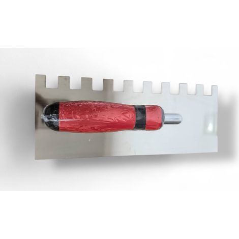 Truelle Crantée 15 mm Manche Ergonomique Antidérapant Outillage Carreleur 2.0