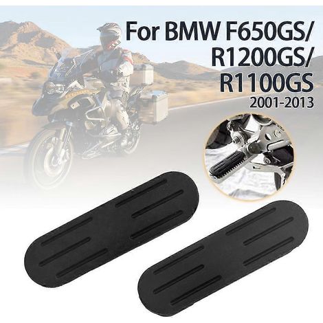 Motorrad-Fußrastenplatte vorne für BMW R1200GS 2005-2013, F650GS 2001-2007, R1100GS, Gummiabdeckung