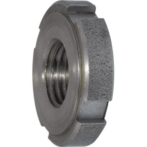 Nutmutter mit Feingewinde ø M25 x 1,5 mm, Muttern nach DIN1804W, Stahl blank