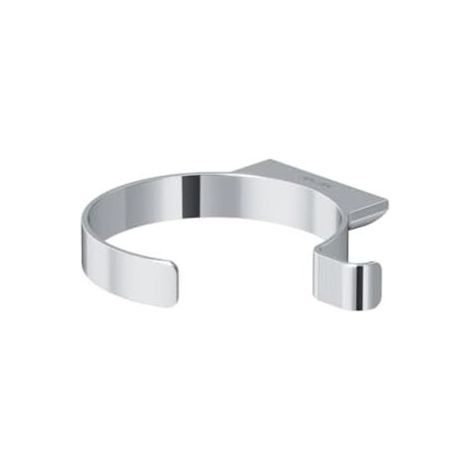 CSPARKV 3.5x3.2x11cm Porte Sèche Cheveux en Acier Inoxydable, Support Sèche Cheveux Chromé (1/5)