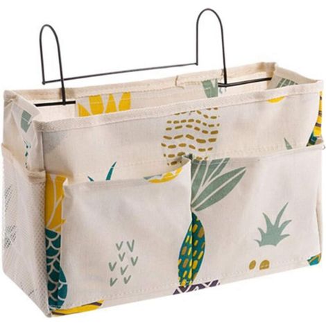 Sac de rangement cosmétique avec crochet et motif ananas