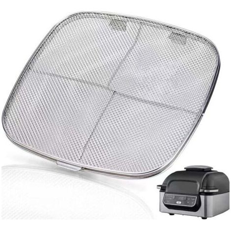 2 pezzi di ricambio in acciaio inossidabile per paraspruzzi Ninja Foodi AG300, AG300C, AG301C, AG302, AG400 (1/4)