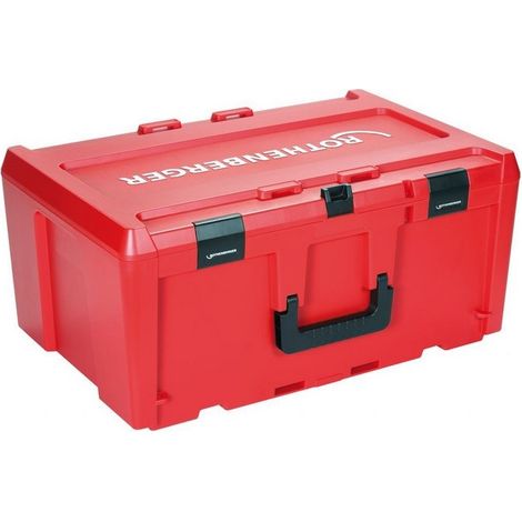ROTHENBERGER  ROCASE  6427,  rojo,  sin  incrustaciones  con  soporte  para  manual  de  instrucciones  -  1300003337