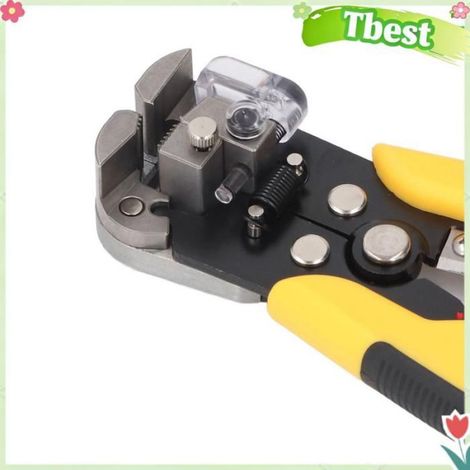 Pince À Dénuder - Auto-réglable Pour Fils Cuivre Aluminium - Plage 0 2 À 6 Mm² - AWG 10 À 24 - Outil Électrique Professionnel - 1 Pièce (1/5)