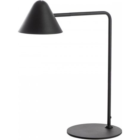 Lámpara de mesa LED Antares en metal negro STS - 20cm x 37.5cm x 48.5cm (1/5)