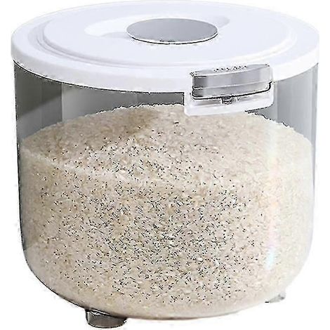 Boîte de rangement pour riz et céréales, étanche à l'humidité et aux fuites, idéale pour la cuisine. (1/4)