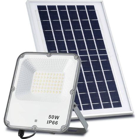 Projecteur solaire LED 50W avec télécommande LM6851/LM6521 LEDME (1/4)