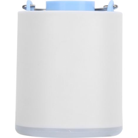 Gonfleur Électrique Portable Lampe LED Intégrée Rechargeable 1300mAh Bleue pour Matelas Air Animaux Camping Extérieur (1/4)