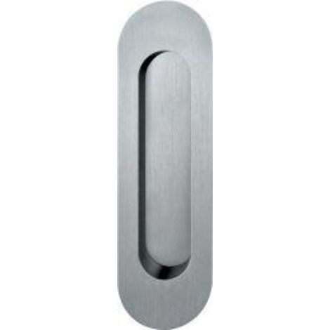 Poignée porte a encastrer 0 42 4250,oval,Alu F1 (1/3)