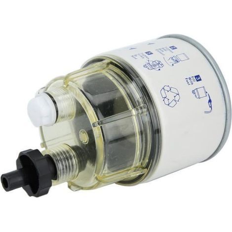 Filtre Séparateur Eau Carburant - Pour Bateau Yacht Marin - Capacité 120 L/H - Filtre À Carburant Diesel Et Essence - 1 Pièce (1/4)