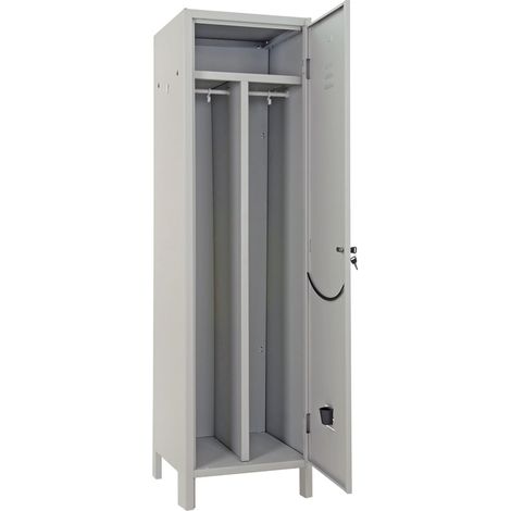 armadio sporco/pulito 'pratiko' cm 50x50x180h (1/6)