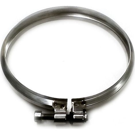 abrazadera de bloqueo para chimenea DN 350 tubo de acero inoxidable 316