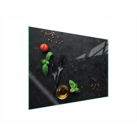 PLACA PROTECTORA DE VIDRIO PARA ESTUFA 70x52 PIZARRA (1/5)