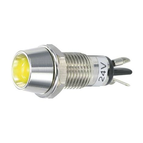 TRU COMPONENTS TC-R9-115L 24 V jaune Voyant de signalisation LED jaune 24 V/DC (1/2)