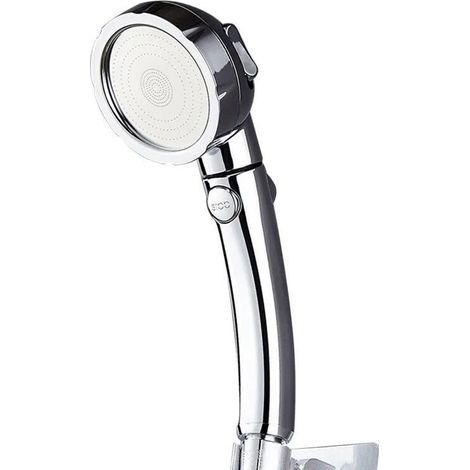 3-in-1-Duschkopf mit Filter, Düsen und Abschaltknopf – AquaForge (1/4)