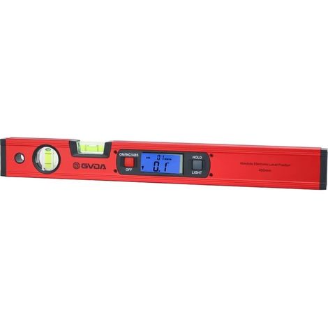GVDA GD-H400M Digital Level with Magnets Base Red