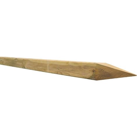 PALO TUTORE PER PIANTE IN LEGNO DI CONIFERA IMPREGNATO 28X28X1500H MM
