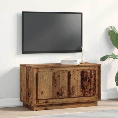 TV-Schränk Altholz 80 x 35 x 45 cm Holzwerkstoff