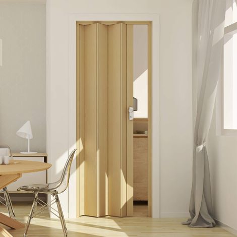Porta a Soffietto da Interno 88,5x214 cm in PVC Florance Cedro (1/3)