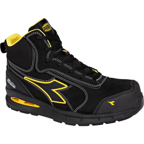 Calzado de seguridad Diadora Run A.Box Master Mid S3S FO SR SC ESD - 41 (EU) - Negro