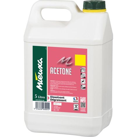 Acetone 5 Litri - Mieuxa