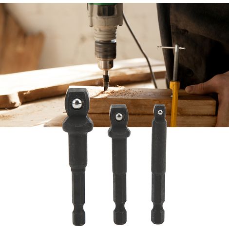 Ensemble de 3 rotules impériales de 1/2", 3/8" et 1/4". (1/5)