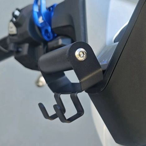 Disponible en une seule couleur : noir. Matériau : alliage d’aluminium. Support d’extension multifonctionnel à crochet, compatible avec les véhicules Honda.
